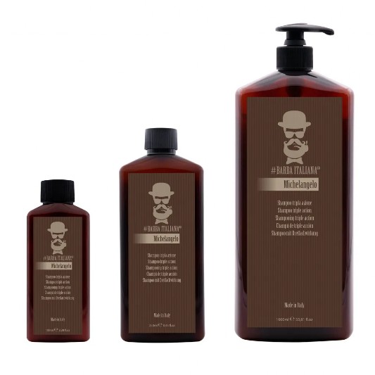 MICHELANGELO Shampoo tripla azione capelli